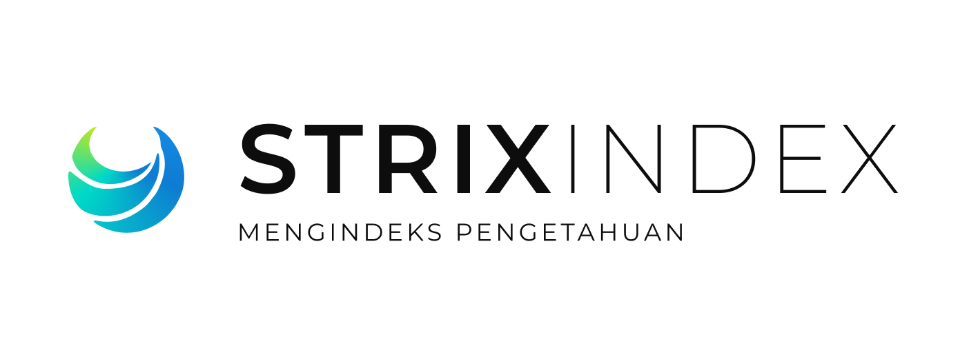 Logo Strixindex dengan teks