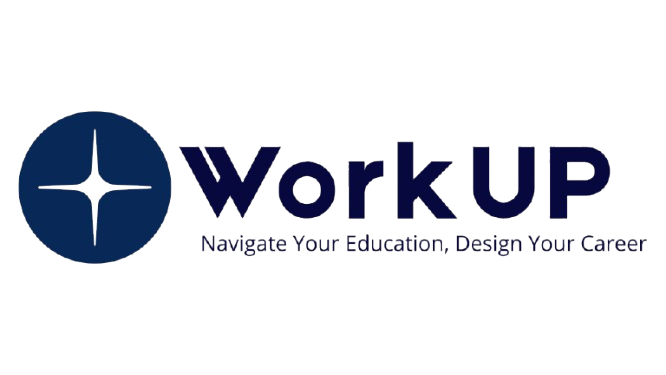 Logo WorkUP dengan teks